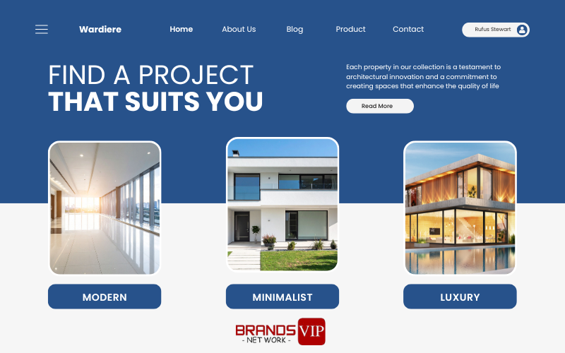 Mẫu 2 thiết kế website cho công ty xây dựng