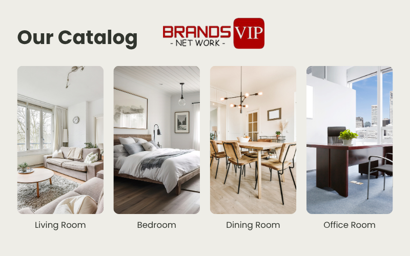 Mẫu giao diện catalog của thiết kế